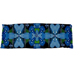 Rare Excotic Blue Flowers In The Forest Of Calm And Peace Body Pillow Case Dakimakura (Two Sides) from ArtsNow.com Back