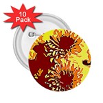 Sunflowers 2.25  Buttons (10 pack) 