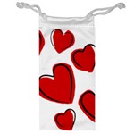 Scribbled Love Jewelry Bag