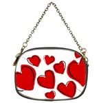 Scribbled Love Chain Purse (Two Sides)