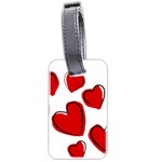 Scribbled Love Luggage Tag (two sides)