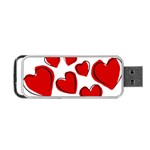 Scribbled Love Portable USB Flash (Two Sides)