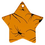 Scary Long Leg Spiders Ornament (Star)