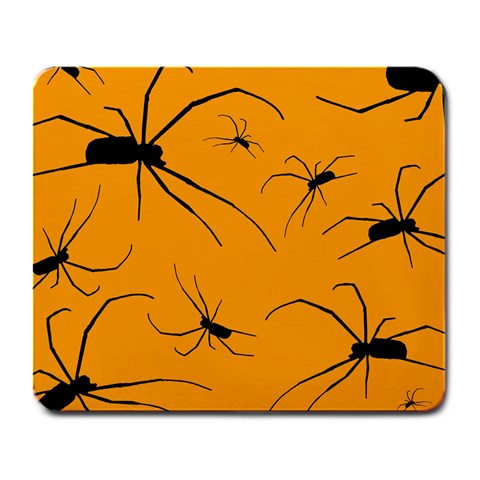 Scary Long Leg Spiders Large Mousepads from ArtsNow.com Front