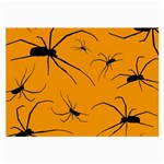Scary Long Leg Spiders Large Glasses Cloth (2 Sides)