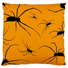 Scary Long Leg Spiders Standard Flano Cushion Case (Two Sides) from ArtsNow.com Back