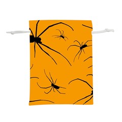 Scary Long Leg Spiders Lightweight Drawstring Pouch (S) from ArtsNow.com Back
