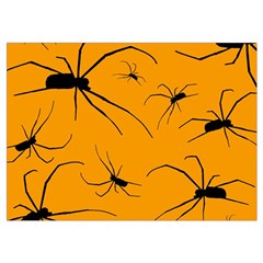 Scary Long Leg Spiders Wristlet Pouch Bag (Small) from ArtsNow.com Belt Loop