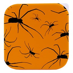 Scary Long Leg Spiders Stacked food storage container from ArtsNow.com Purple