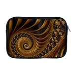 Shell Fractal In Brown Apple MacBook Pro 17  Zipper Case