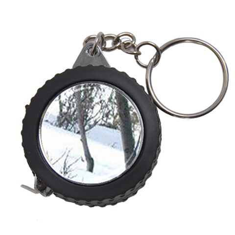 winter forest Measuring Tape from ArtsNow.com Front