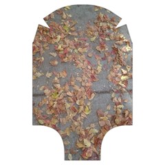 Sidewalk Leaves Luggage Cover (Small) from ArtsNow.com Front