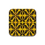 Abstract pattern geometric backgrounds  Abstract geometric design    Rubber Square Coaster (4 pack)