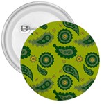 Floral pattern paisley style Paisley print. Doodle background 3  Buttons