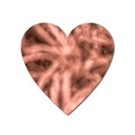 Rose Abstract Stars Heart Magnet