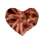 Rose Abstract Stars Standard 16  Premium Heart Shape Cushions