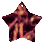 Topaz  Abstract Stars Ornament (Star)