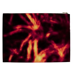 Lava Abstract Stars Cosmetic Bag (XXL) from ArtsNow.com Back