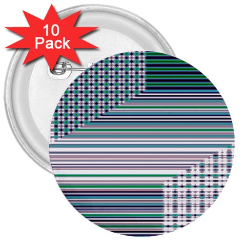 Gradient (103) 3  Buttons (10 pack)  from ArtsNow.com Front