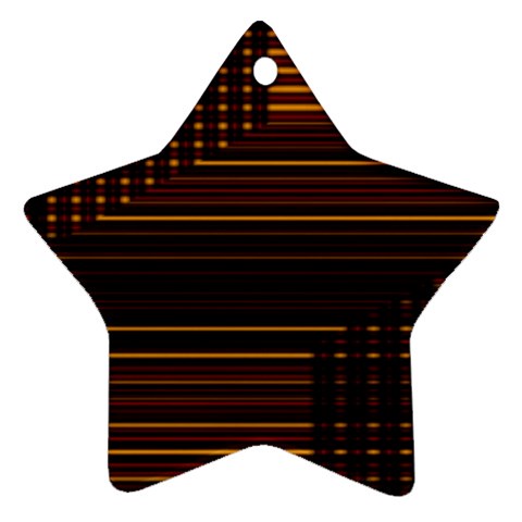 Gradient Star Ornament (Two Sides) from ArtsNow.com Front