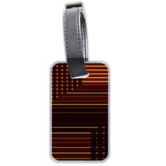 Gradient Luggage Tag (two sides) from ArtsNow.com Back