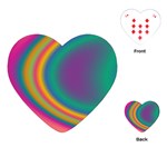 Gradientcolors Playing Cards Single Design (Heart)