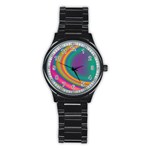 Gradientcolors Stainless Steel Round Watch