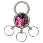 Snapchat-557456290 3-Ring Key Chain