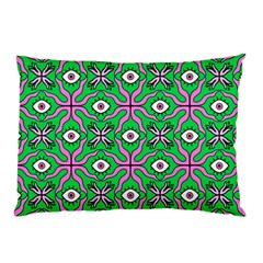Abstract Illustration With Eyes Pillow Case (Two Sides) from ArtsNow.com Back