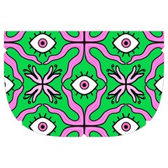 Abstract Illustration With Eyes Make Up Case (Large) from ArtsNow.com Side Left