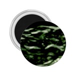 Green  Waves Abstract Series No5 2.25  Magnets
