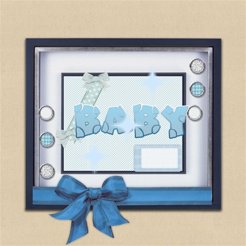 All About Baby ScrapBook Page 12  x 12  from ArtsNow.com 12 x12  Scrapbook Page - 1