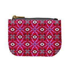 Abstract Illustration With Eyes Mini Coin Purse from ArtsNow.com Front