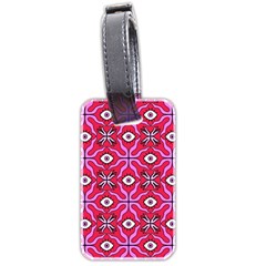 Abstract Illustration With Eyes Luggage Tag (two sides) from ArtsNow.com Back
