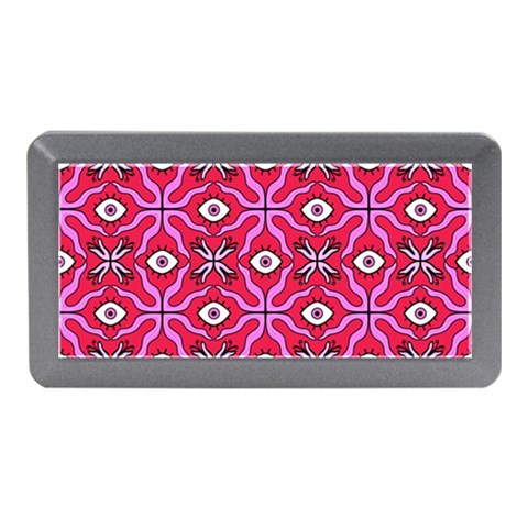 Abstract Illustration With Eyes Memory Card Reader (Mini) from ArtsNow.com Front