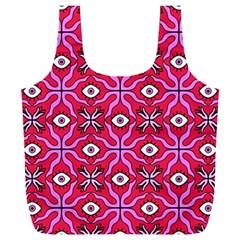 Abstract Illustration With Eyes Full Print Recycle Bag (XXXL) from ArtsNow.com Front