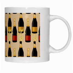 Champagne For The Holiday White Mugs from ArtsNow.com Right