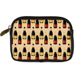 Champagne For The Holiday Digital Camera Leather Case