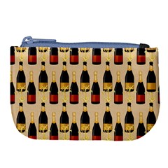 Champagne For The Holiday Large Coin Purse from ArtsNow.com Front
