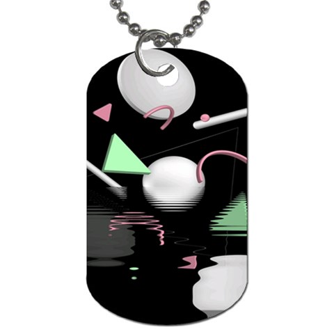 Digitalart Dog Tag (Two Sides) from ArtsNow.com Front