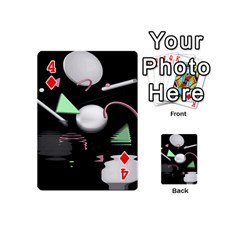 Digitalart Playing Cards 54 Designs (Mini) from ArtsNow.com Front - Diamond4