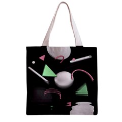 Digitalart Zipper Grocery Tote Bag from ArtsNow.com Front