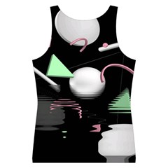 Digitalart Sport Tank Top  from ArtsNow.com Back