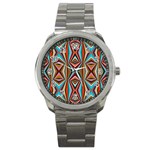 Digital Illusion Sport Metal Watch