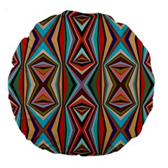 Digital Illusion Large 18  Premium Round Cushions from ArtsNow.com Front