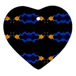 Digital Illusion Ornament (Heart)