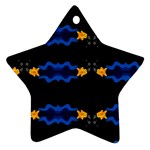 Digital Illusion Star Ornament (Two Sides)