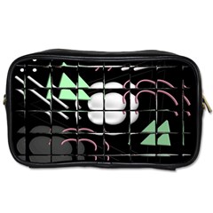 Digital Illusion Toiletries Bag (Two Sides) from ArtsNow.com Front