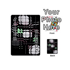 Digital Illusion Playing Cards 54 Designs (Mini) from ArtsNow.com Front - Joker1