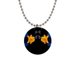 Digital Illusion 1  Button Necklace